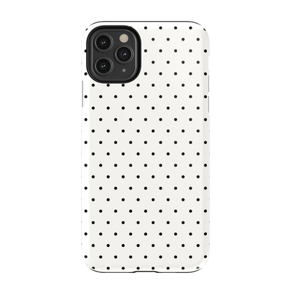 On the Dot | Black Polka Dot Case