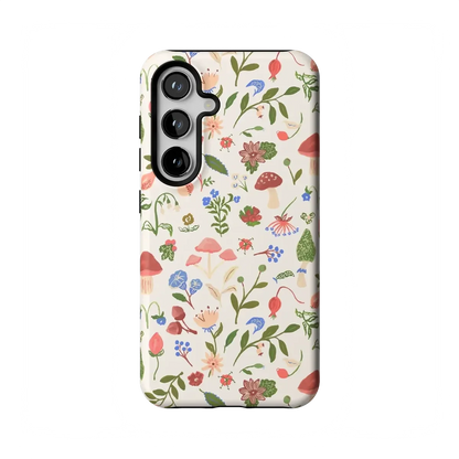 Garden Party | Mushroom Floral Case iPhone Case get.casely Essential Galaxy S24