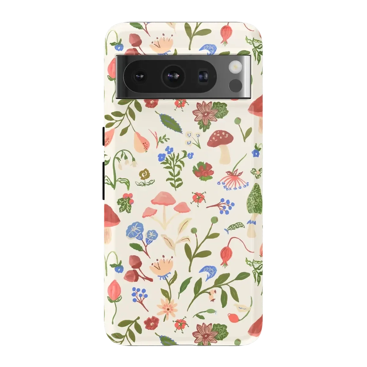 Garden Party | Mushroom Floral Case iPhone Case get.casely Essential Google Pixel 8 Pro