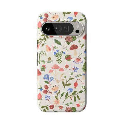 Garden Party | Mushroom Floral Case iPhone Case get.casely Essential Google Pixel 9 Pro