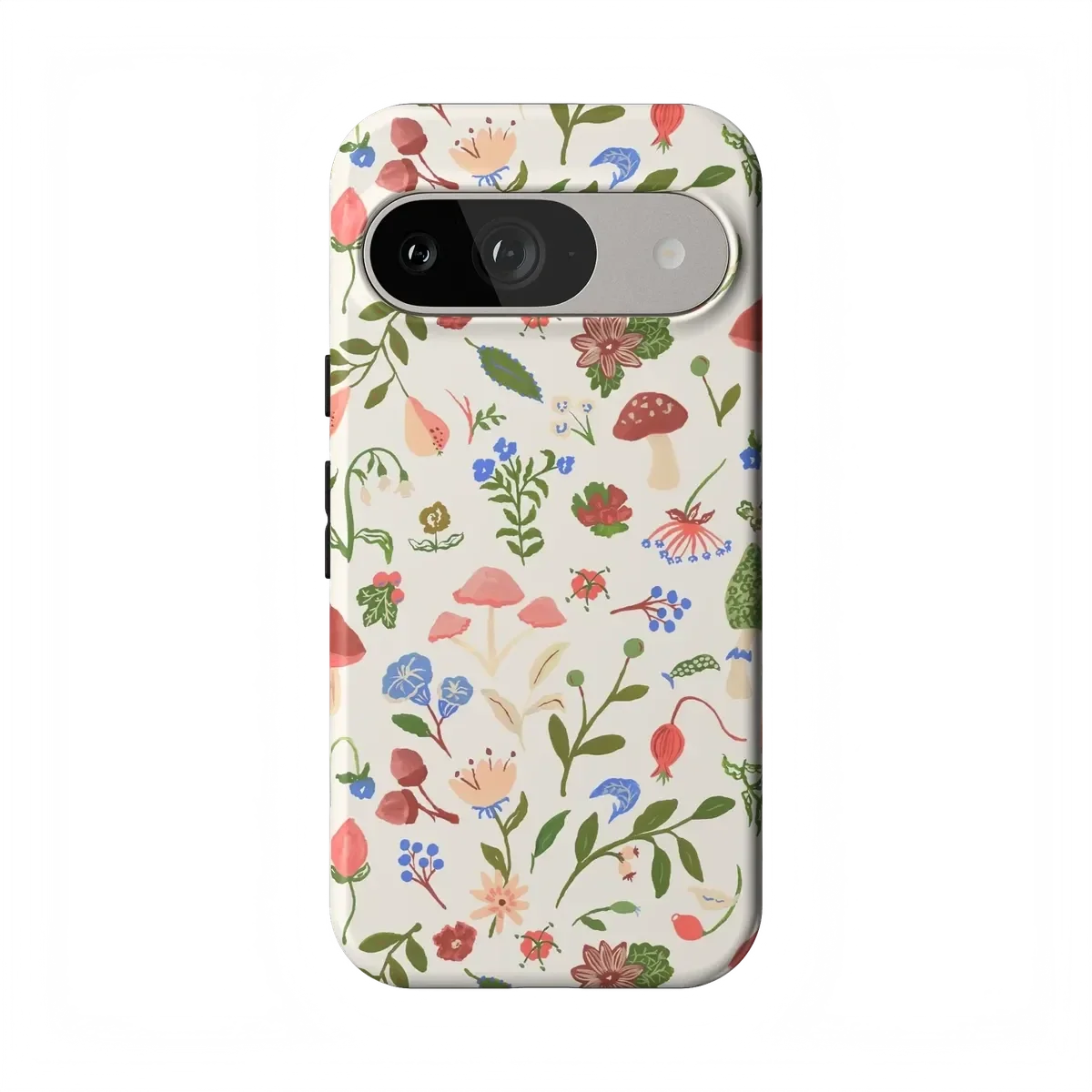 Garden Party | Mushroom Floral Case iPhone Case get.casely Essential Google Pixel 9