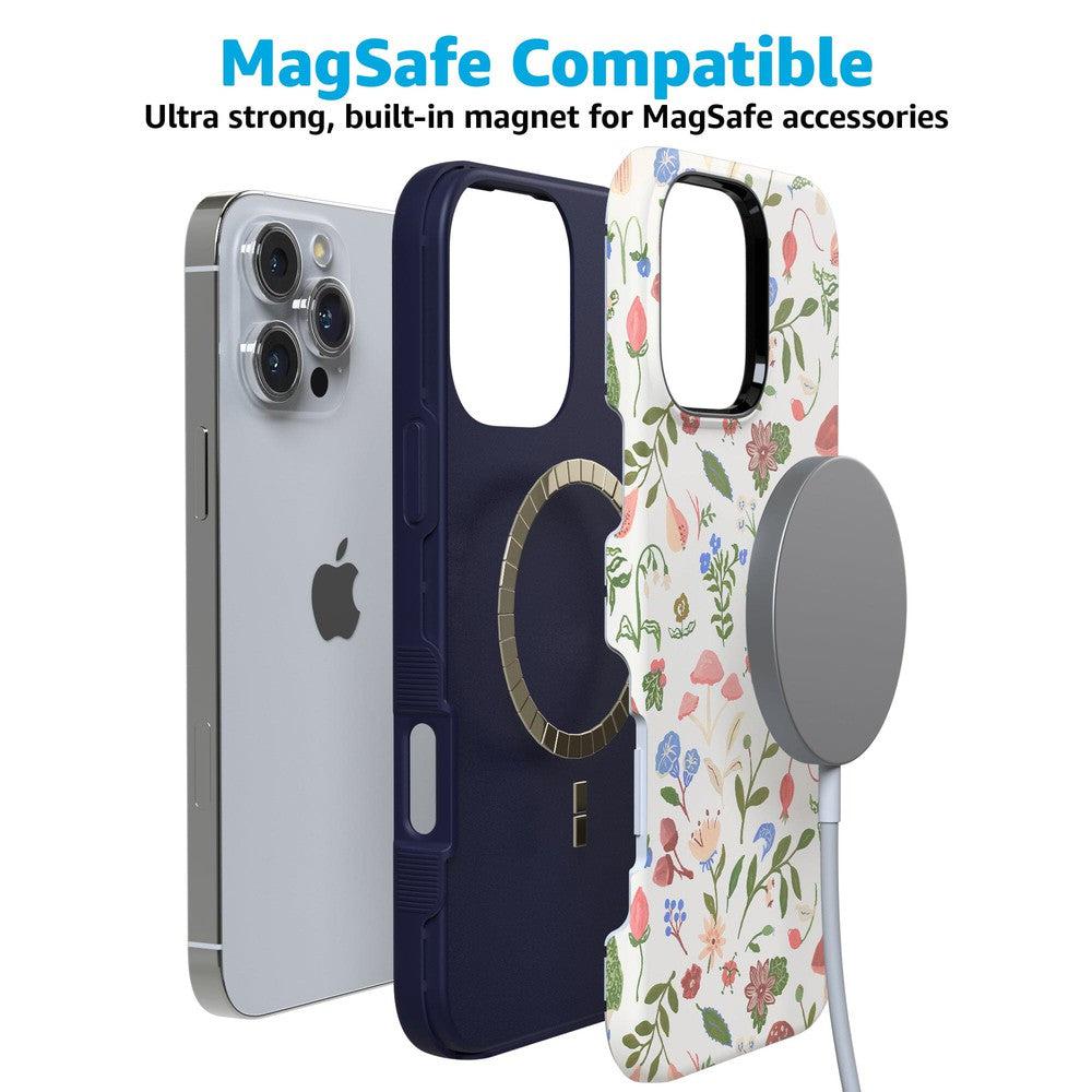 Garden Party | Mushroom Floral Case iPhone Case get.casely