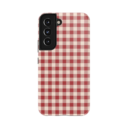 Sweet Jam | Red Gingham Case - Galaxy S22