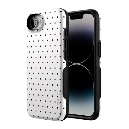 On the Dot | Black Polka Dot Case