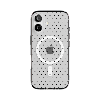 On the Dot | Black Polka Dot Case