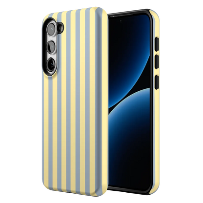 Coastline Stripes | Blue & Yellow Case