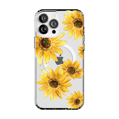 Golden Garden | Yellow Sunflower Floral Case iPhone Case get.casely