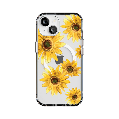 Golden Garden | Yellow Sunflower Floral Case iPhone Case get.casely