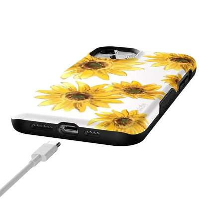 Golden Garden | Yellow Sunflower Floral Case iPhone Case get.casely