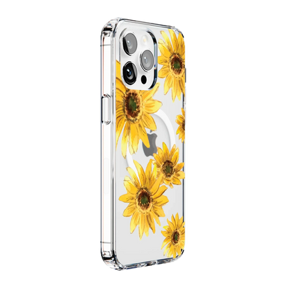 Golden Garden | Yellow Sunflower Floral Case iPhone Case get.casely