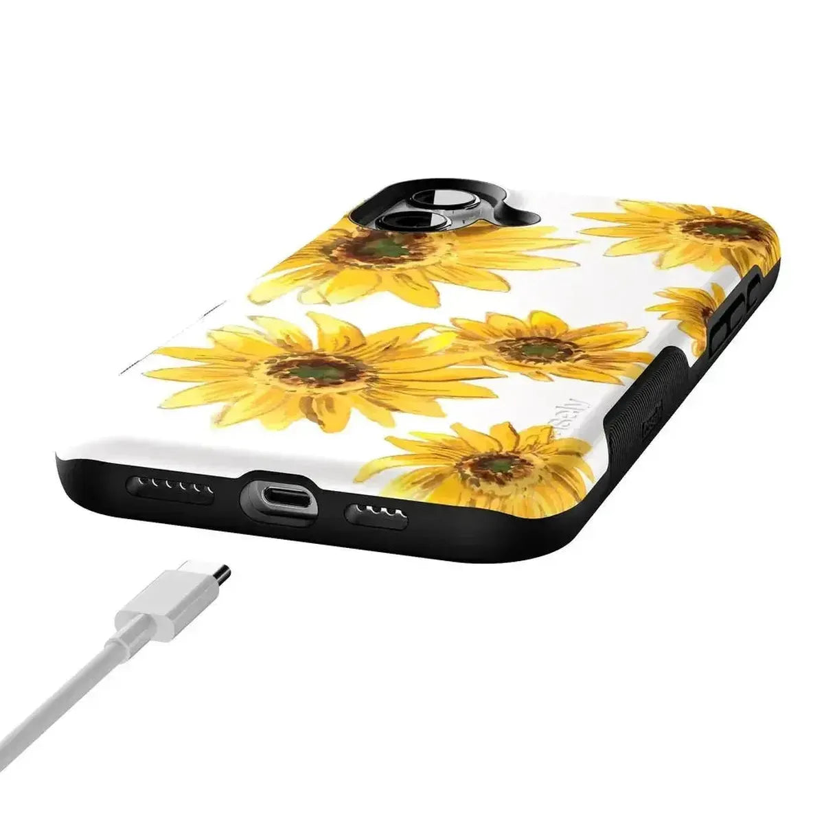 Golden Garden | Yellow Sunflower Floral Case iPhone Case get.casely