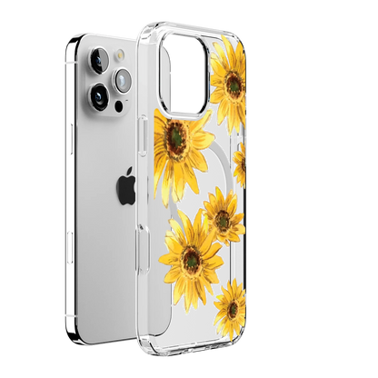 Golden Garden | Yellow Sunflower Floral Case iPhone Case get.casely