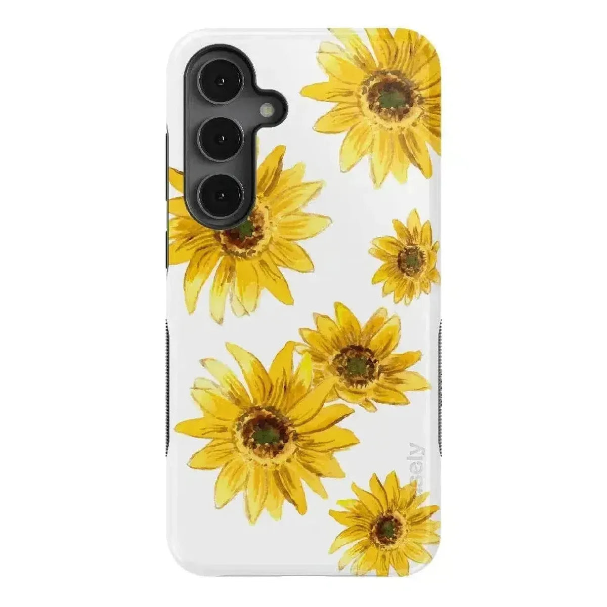 Golden Garden | Yellow Sunflower Floral Samsung Case Samsung Case Casetry Bold Flex + MagSafe® Galaxy S25 Plus