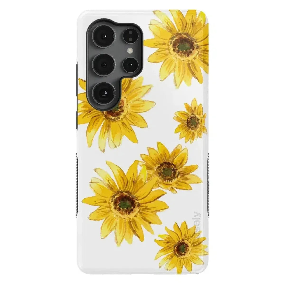 Golden Garden | Yellow Sunflower Floral Samsung Case Samsung Case Casetry Bold Flex + MagSafe® Galaxy S25 Ultra