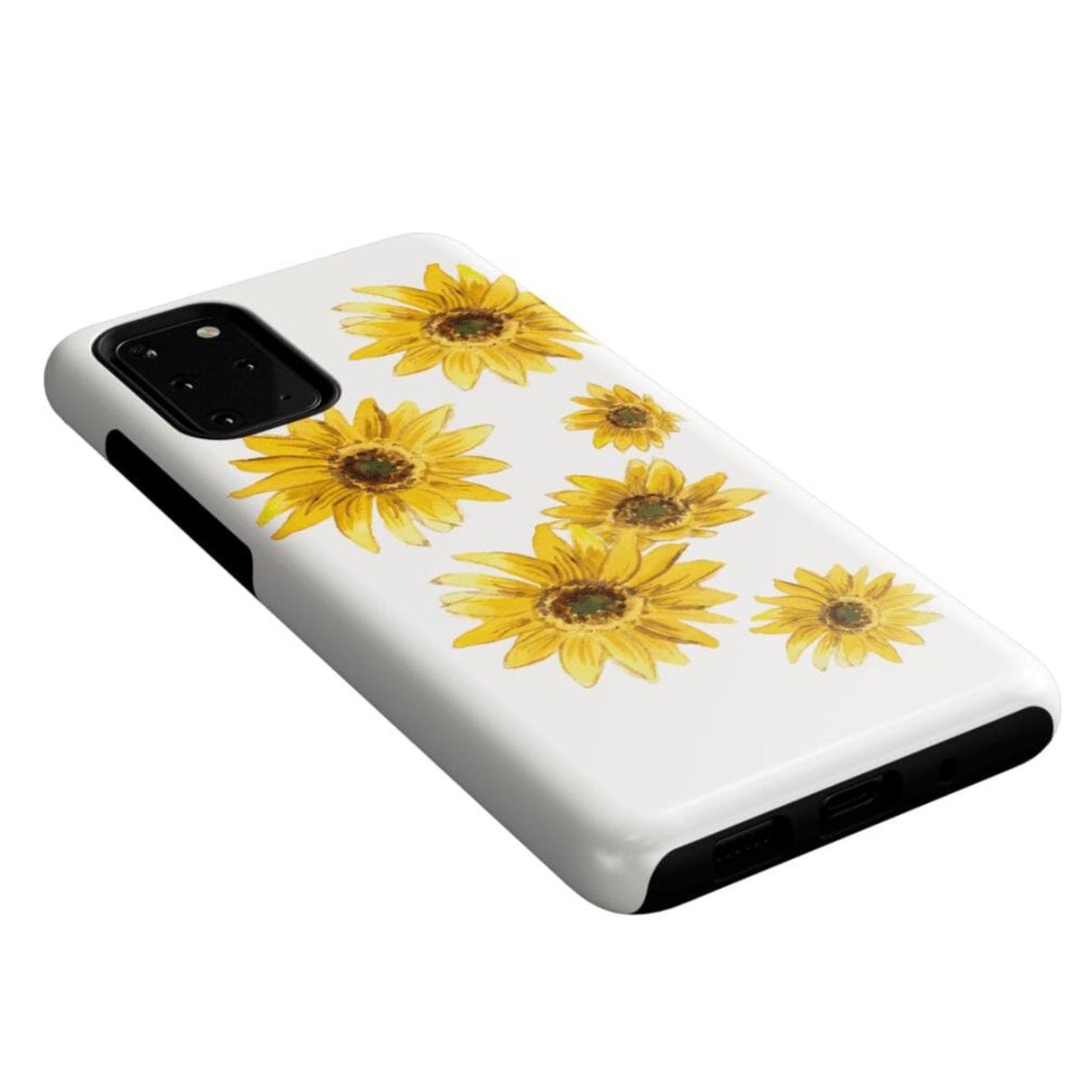 Golden Garden | Yellow Sunflower Floral Samsung Case Samsung Case Casetry