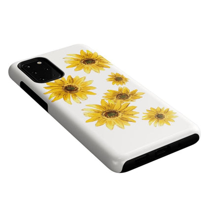 Golden Garden | Yellow Sunflower Floral Samsung Case Samsung Case Casetry
