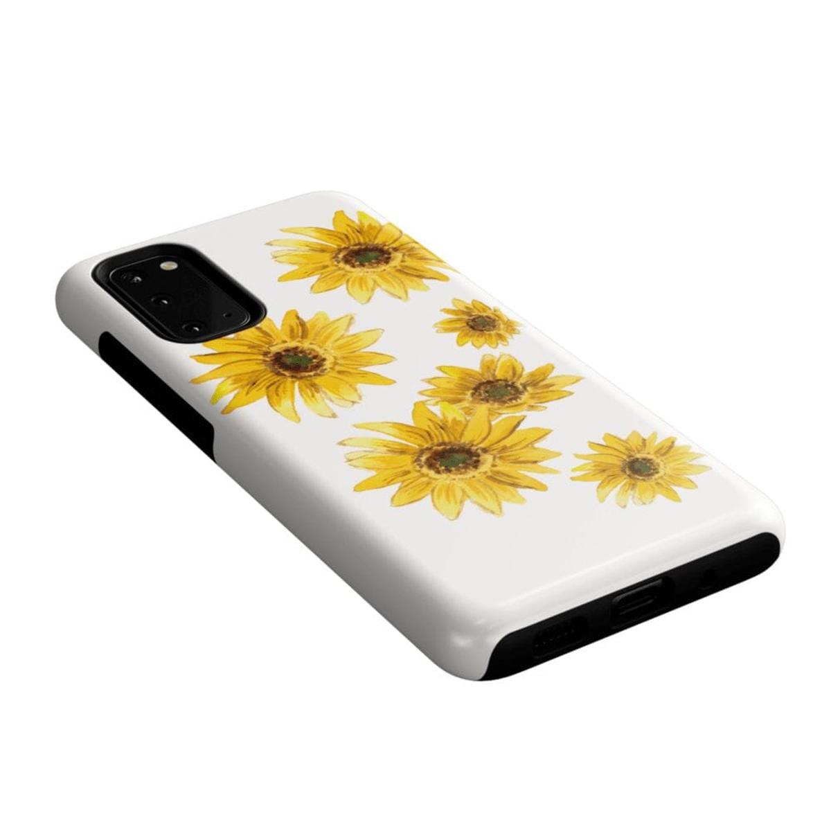 Golden Garden | Yellow Sunflower Floral Samsung Case Samsung Case Casetry