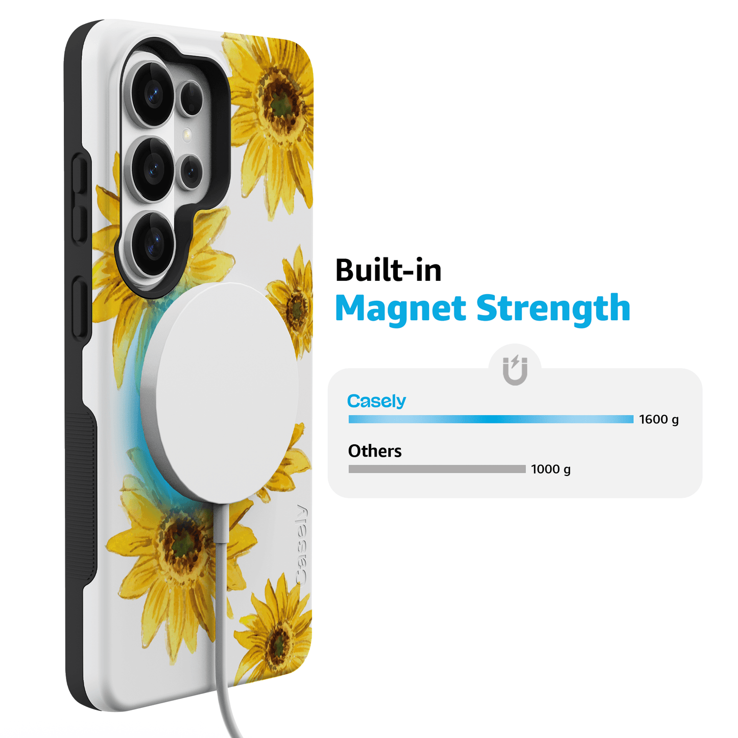 Golden Garden | Yellow Sunflower Floral Samsung Case Samsung Case get.casely