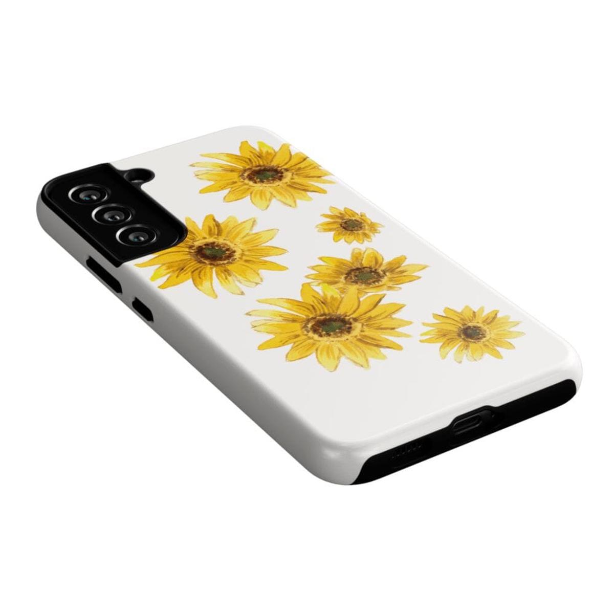 Golden Garden | Yellow Sunflower Floral Samsung Case Samsung Case Casetry