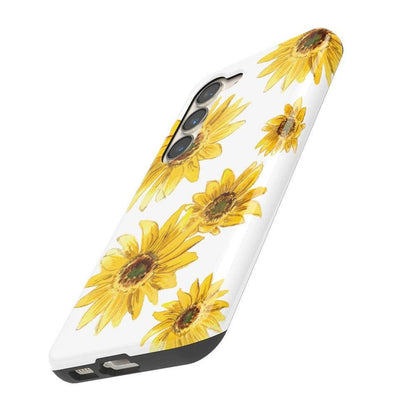 Golden Garden | Yellow Sunflower Floral Samsung Case Samsung Case Casetry