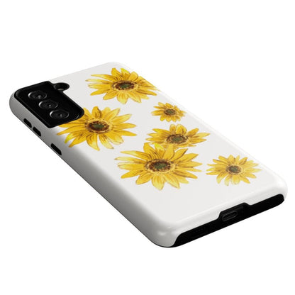 Golden Garden | Yellow Sunflower Floral Samsung Case Samsung Case Casetry