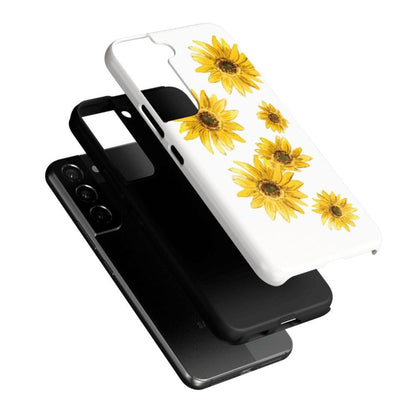 Golden Garden | Yellow Sunflower Floral Samsung Case Samsung Case Casetry