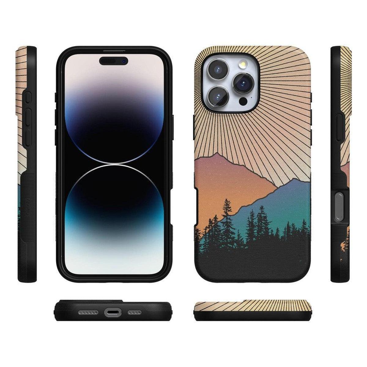 Golden Hour | Mountain Sunset Case iPhone Case get.casely