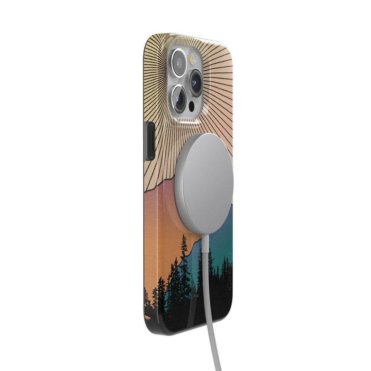 Golden Hour | Mountain Sunset Case iPhone Case get.casely