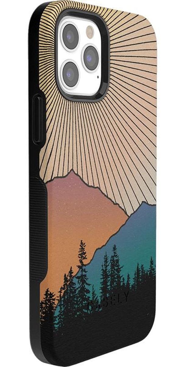 Golden Hour | Mountain Sunset Case iPhone Case get.casely
