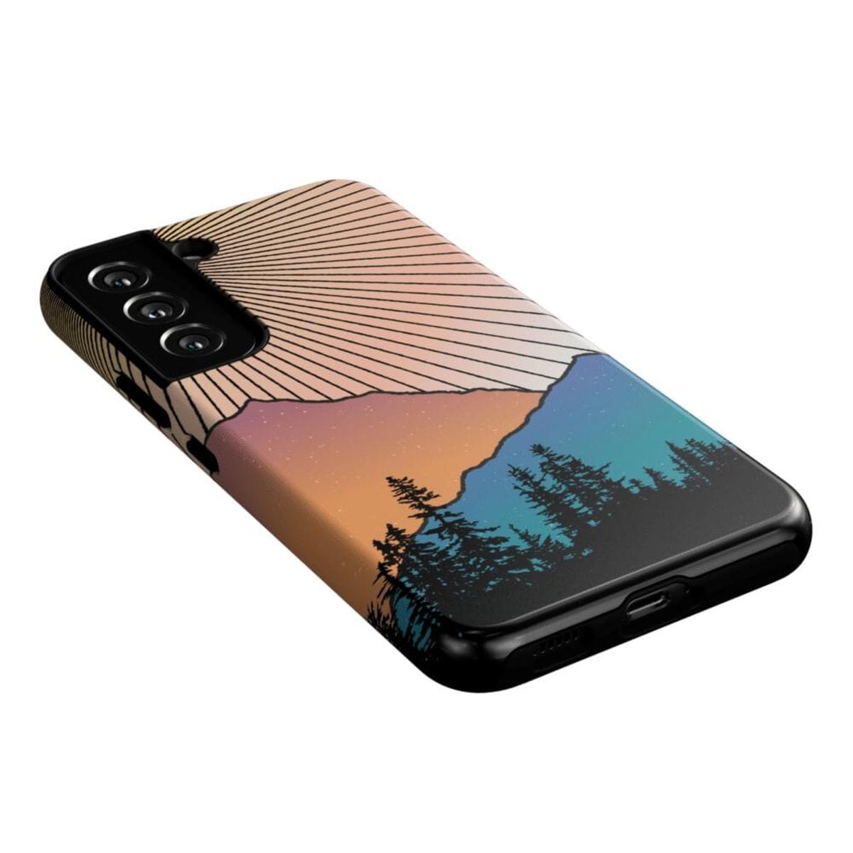 Golden Hour | Mountain Sunset Samsung Case Samsung Case Casetry