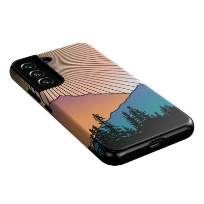 Golden Hour | Mountain Sunset Samsung Case Samsung Case Casetry
