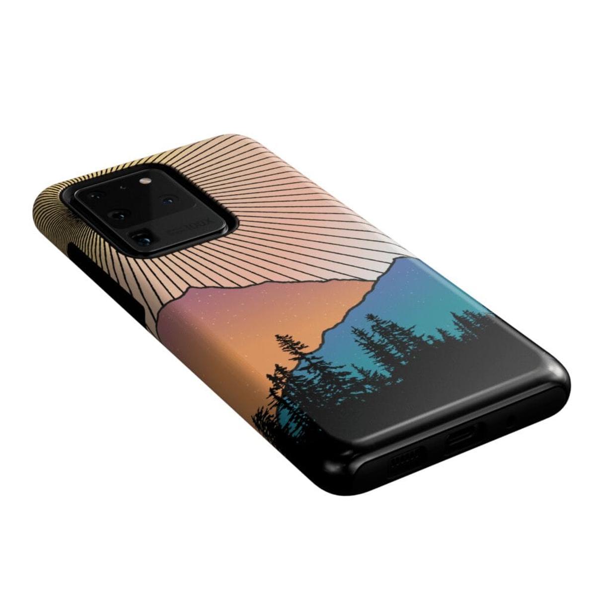Golden Hour | Mountain Sunset Samsung Case Samsung Case Casetry