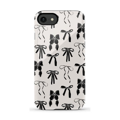 Goth Girlie | Black Bows Case Phone Case Casetry Essential iPhone SE (2020 & 2022)