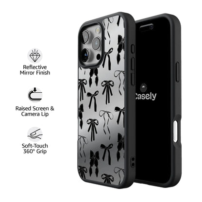 Goth Girlie | Black Bows Case Phone Case get.casely