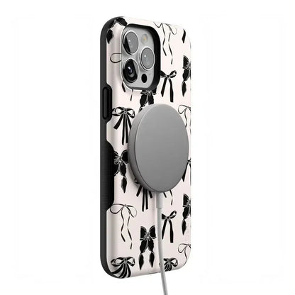 Goth Girlie | Black Bows Case Phone Case Casetry