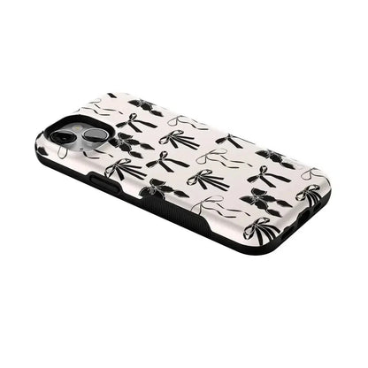Goth Girlie | Black Bows Case Phone Case Casetry