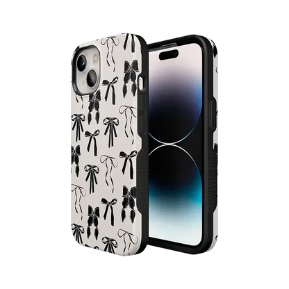 Goth Girlie | Black Bows Case Phone Case Casetry