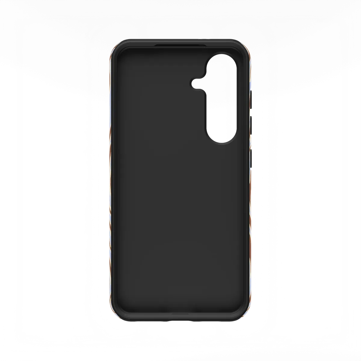 Untamed | Brown & Blue Zebra Case