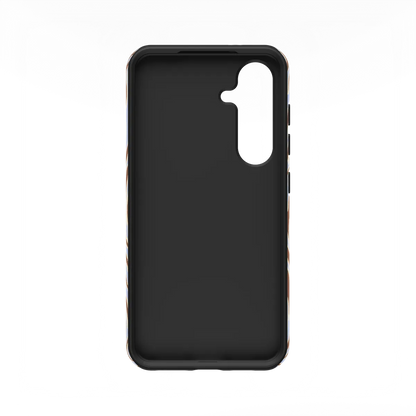 Untamed | Brown & Blue Zebra Case
