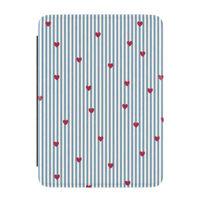 Love Lines | Blue Stripes Kindle Case | Casely