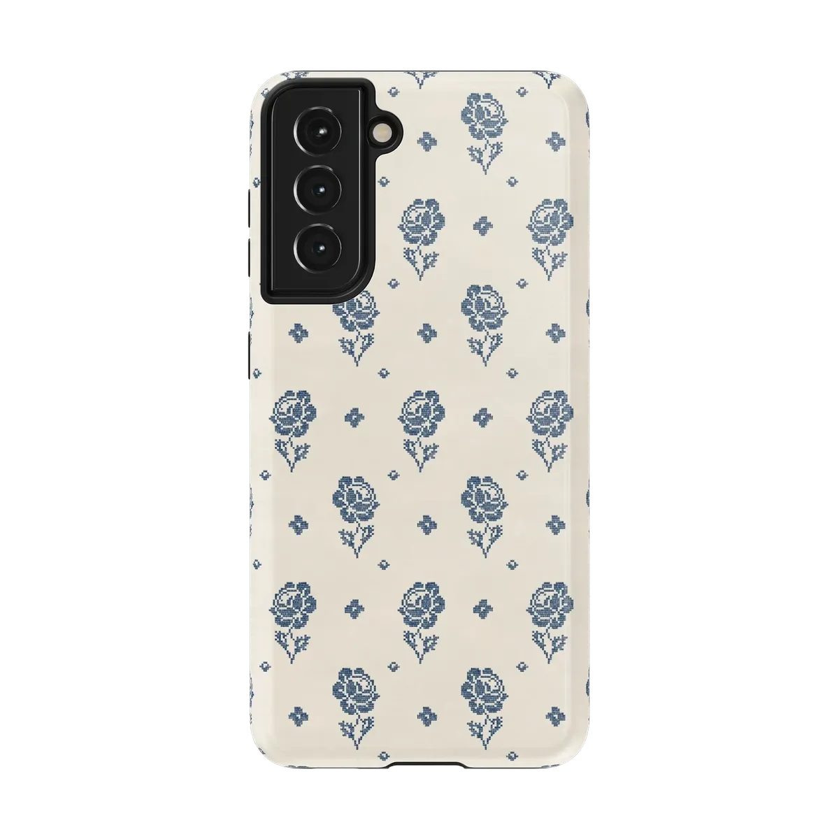 Seaside Stitch | Vintage Roses Case - Galaxy S21