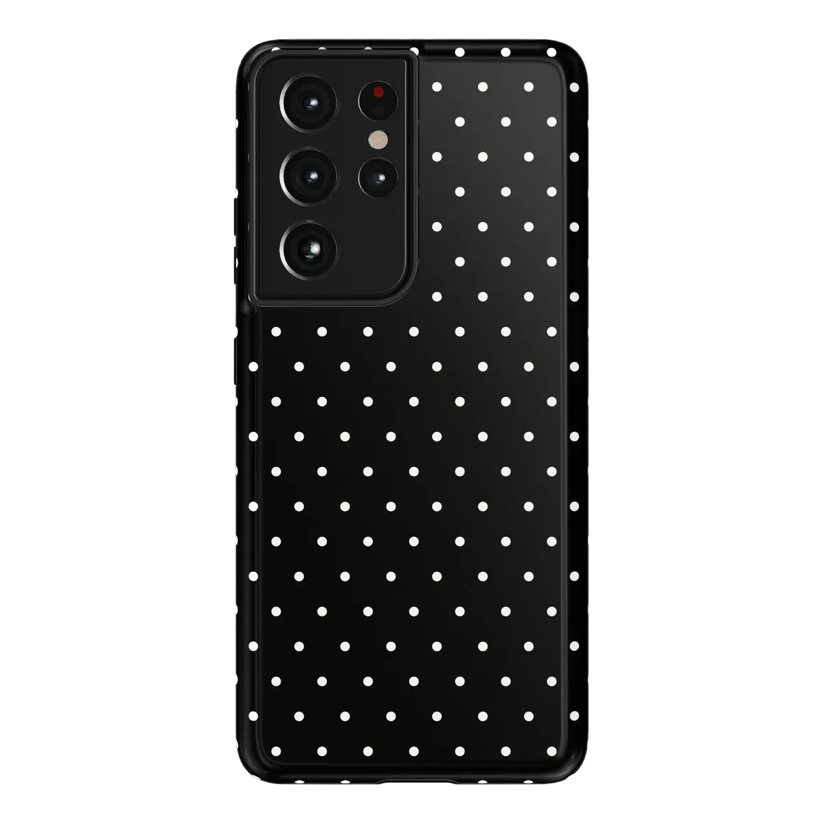 On the Dot | White Polka Dot Case