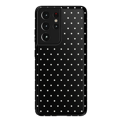 On the Dot | White Polka Dot Case