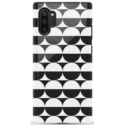 Half Moon | High Contrast Design Case Phone Case Casetry Essential Galaxy Note 10 Plus