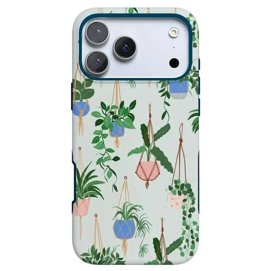 Hanging Around | Potted Plants Floral Case iPhone Case get.casely Bold Flex + MagSafe® iPhone 17 Pro Max