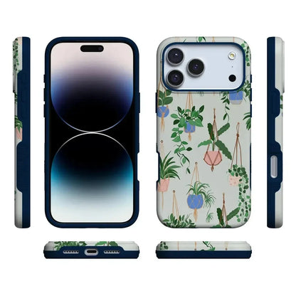 Hanging Around | Potted Plants Floral Case iPhone Case get.casely