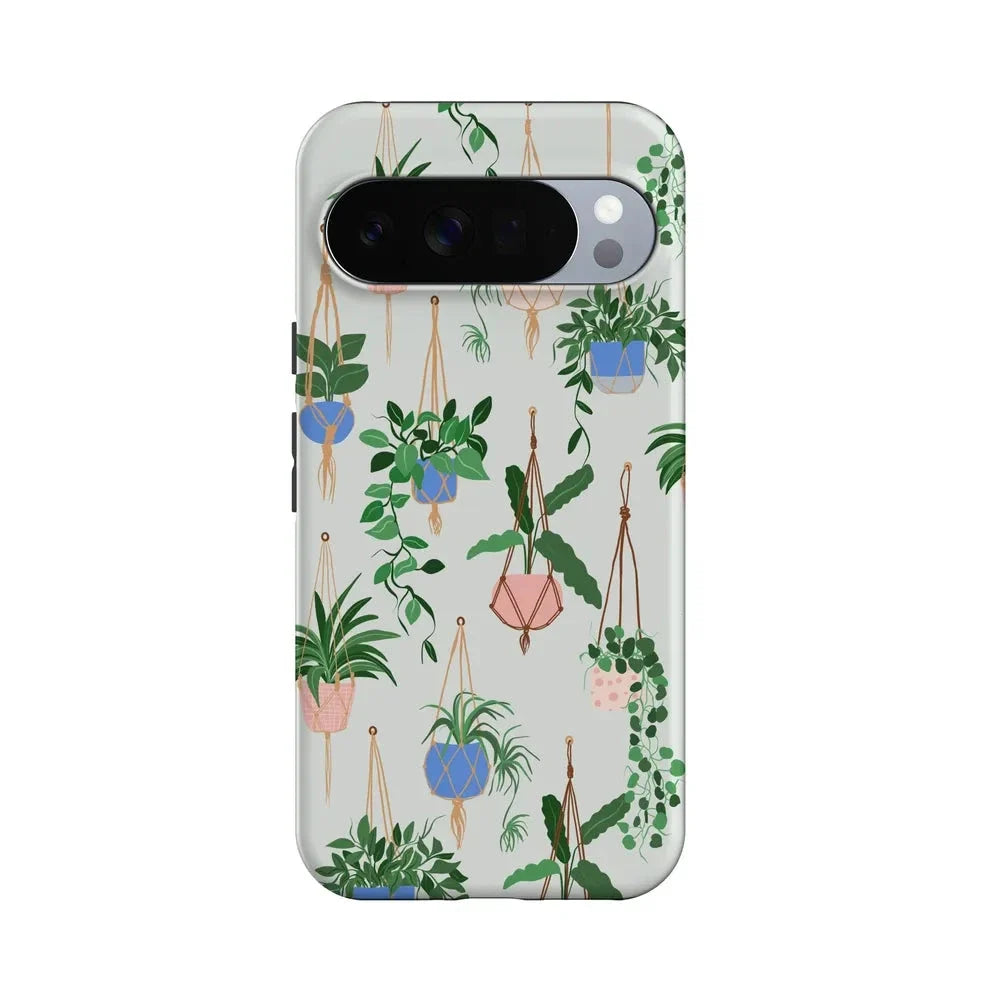 Hanging Around | Potted Plants Floral Google Pixel Case Google Pixel Case Casetry