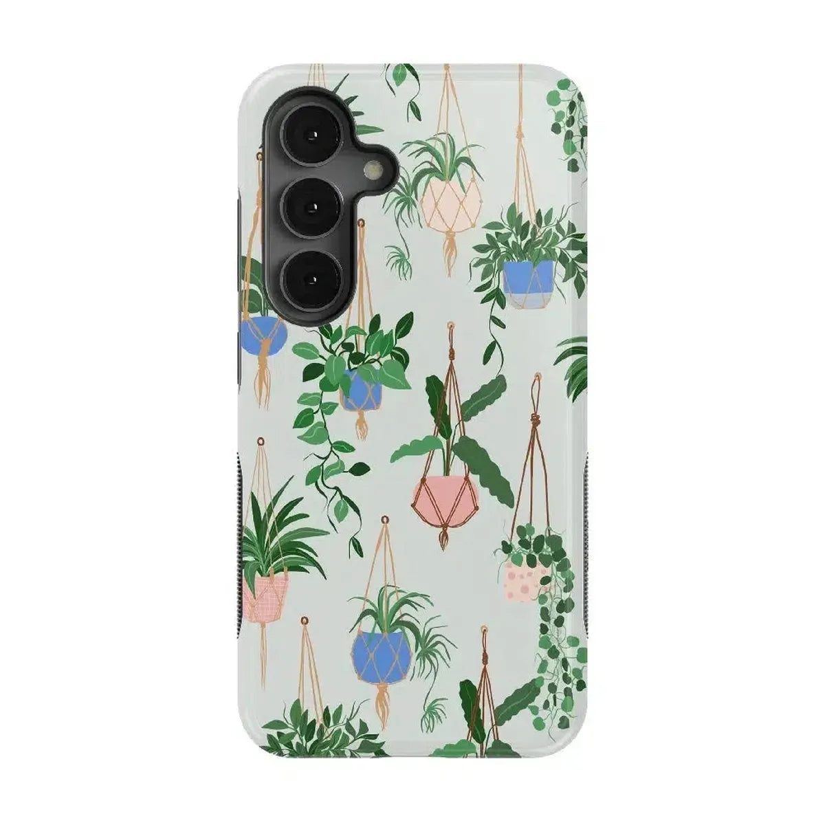 Hanging Around | Potted Plants Floral Samsung Case Samsung Case Casetry Bold Flex + MagSafe® Galaxy S25