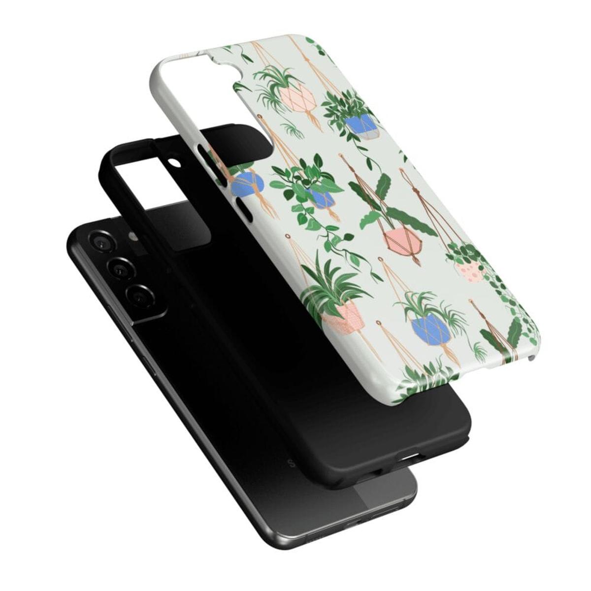 Hanging Around | Potted Plants Floral Samsung Case Samsung Case Casetry