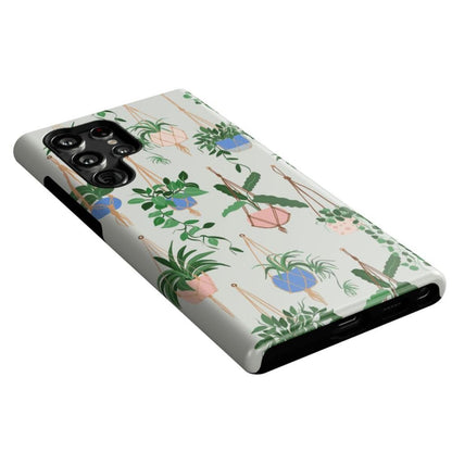Hanging Around | Potted Plants Floral Samsung Case Samsung Case Casetry
